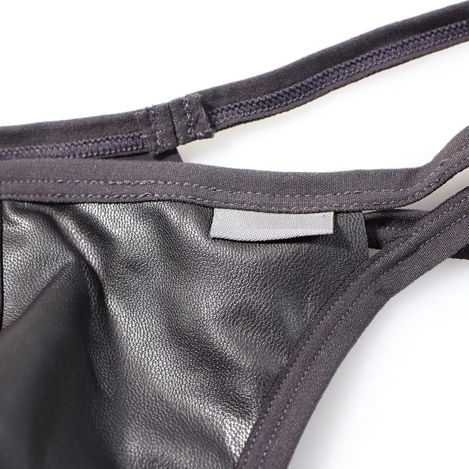 Mens Panties Men Leather Thongs Briefs Underwear Design Man Underpants Gstring