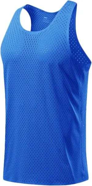 Men's Sport Tank Tops Workout Gym Vest Quick Dry Tops Training Shirt Breathable Sleeveless Vest