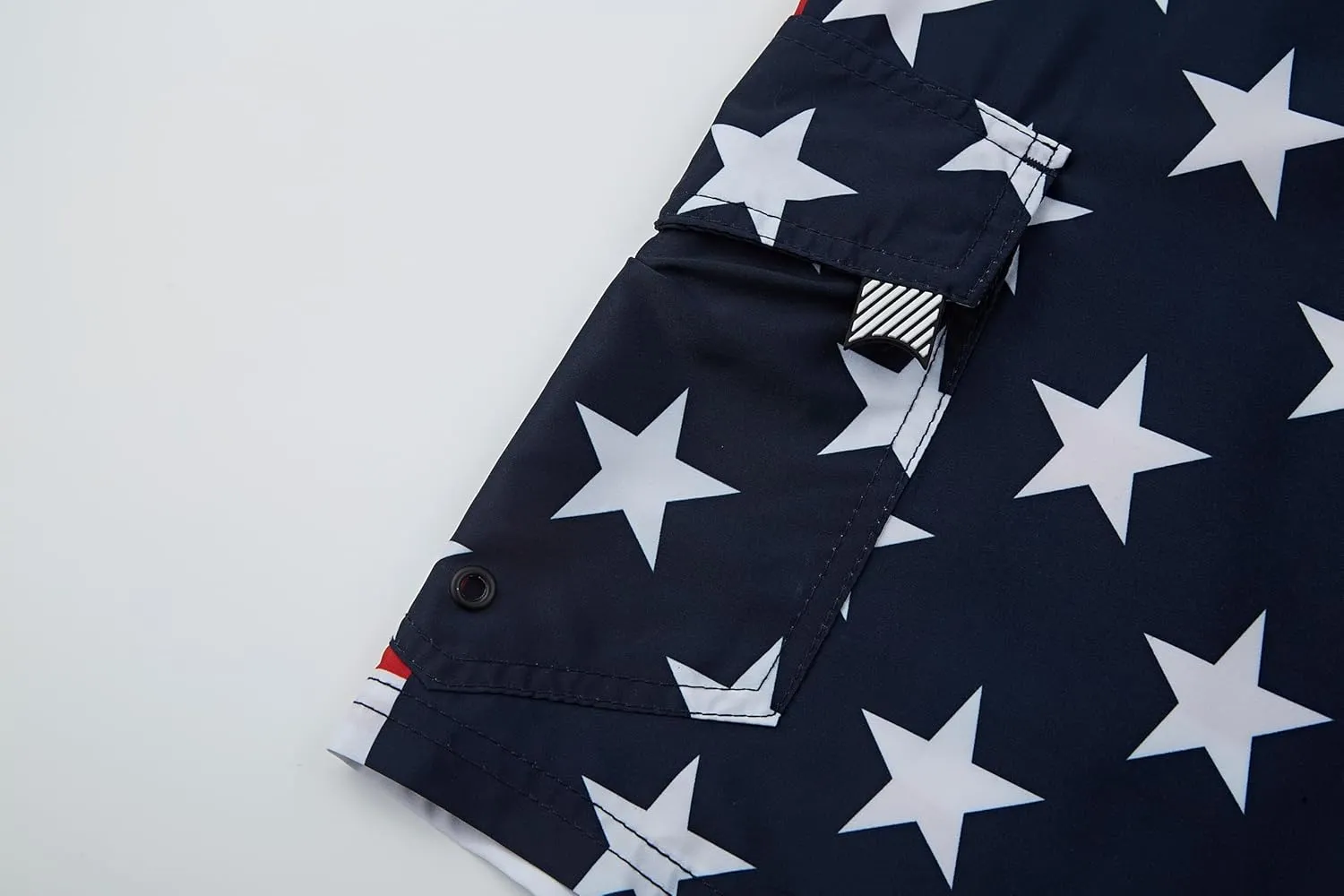 Men's Swim Trunks 22 Quick Dry Board Shorts with Key Keeper, No Mesh Lining - Perfect for Surfing & Swimming
