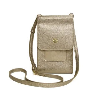 Mini Bloomsbury Crossbody Bag - Bronze