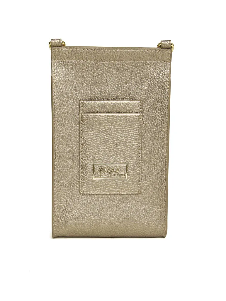 Mini Bloomsbury Crossbody Bag - Bronze