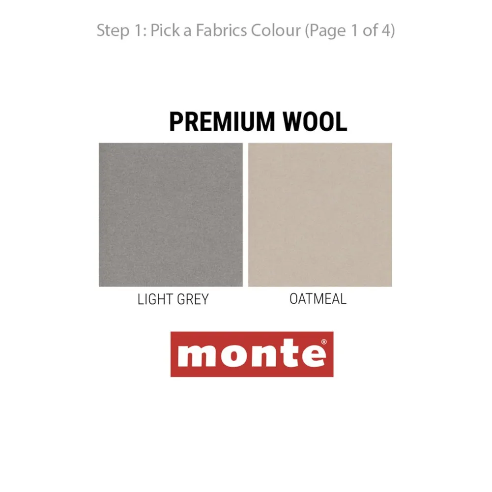 Monte Specialty Fabric Upcharge for Ottomans