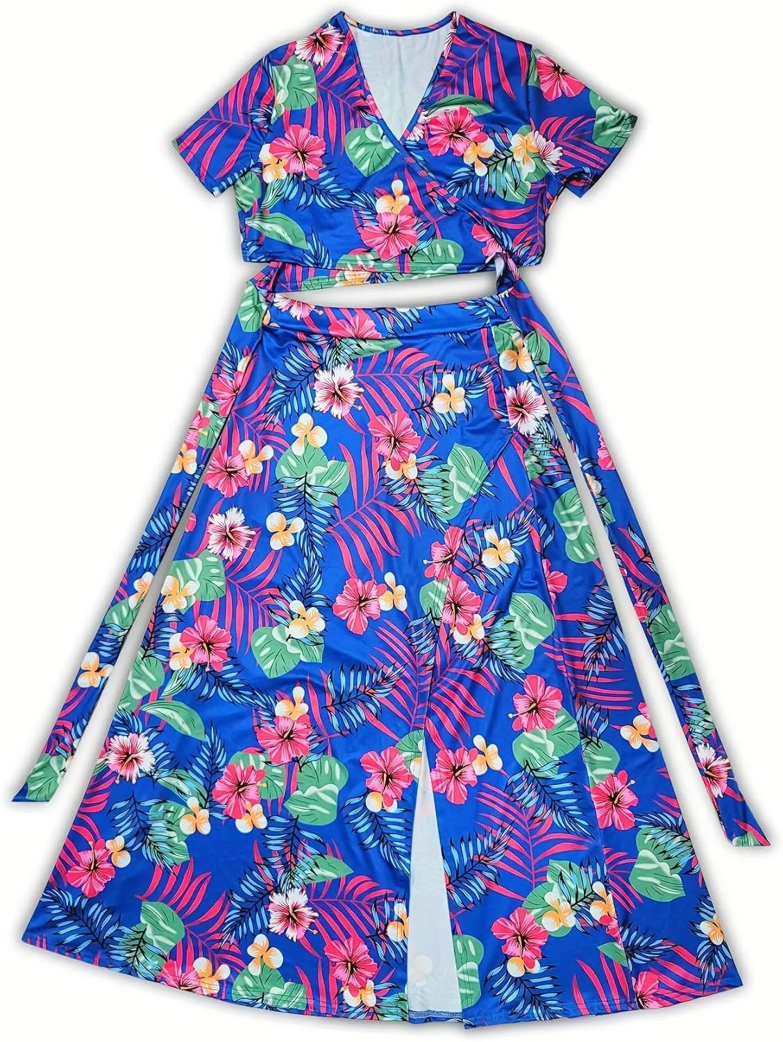 NASKY Exquisite Women's Long Maxi Skirt Sets in Mid - Length, Perfect for Ladies' Beach Getaways as Well as Daily Life