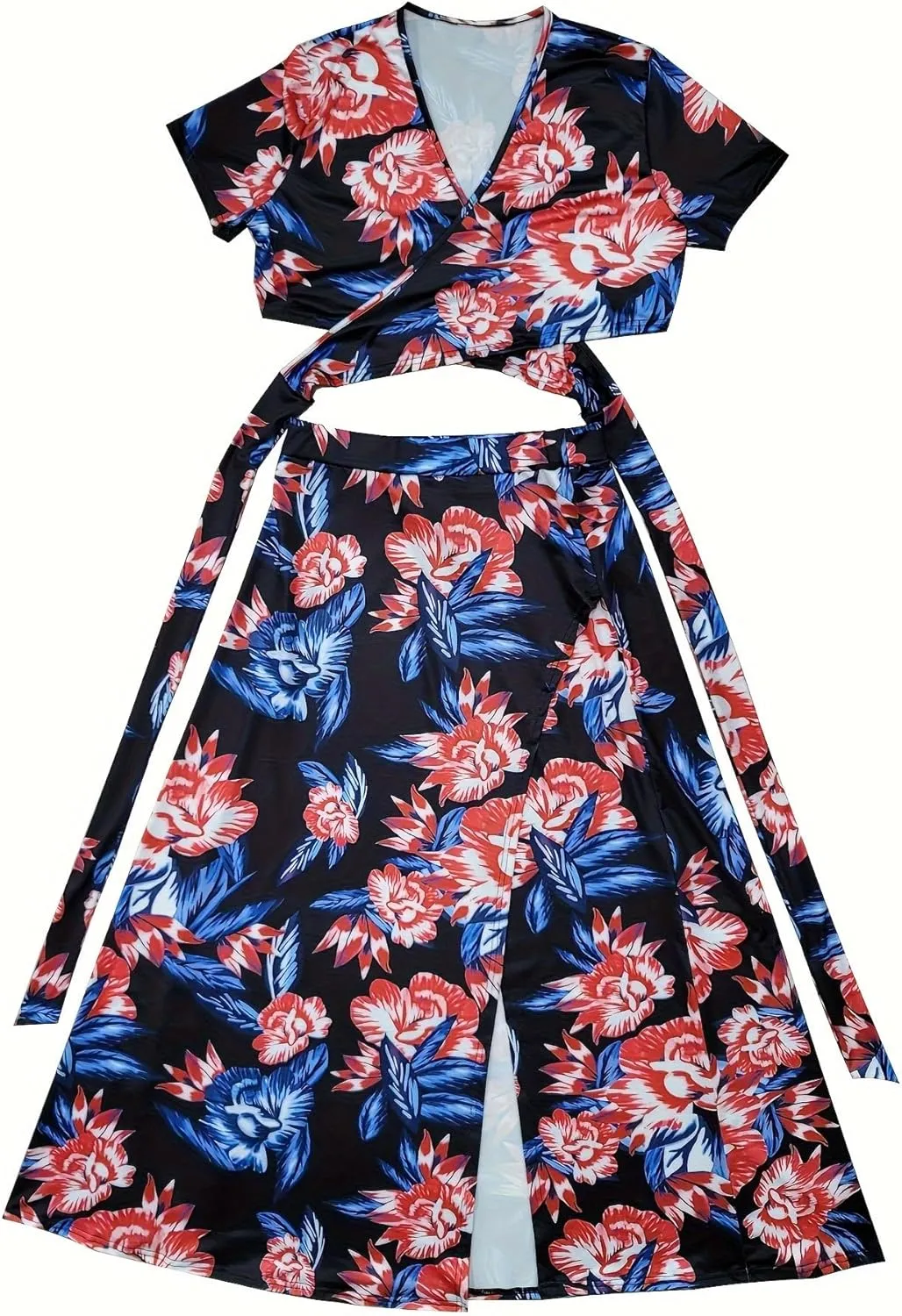 NASKY Exquisite Women's Long Maxi Skirt Sets in Mid - Length, Perfect for Ladies' Beach Getaways as Well as Daily Life