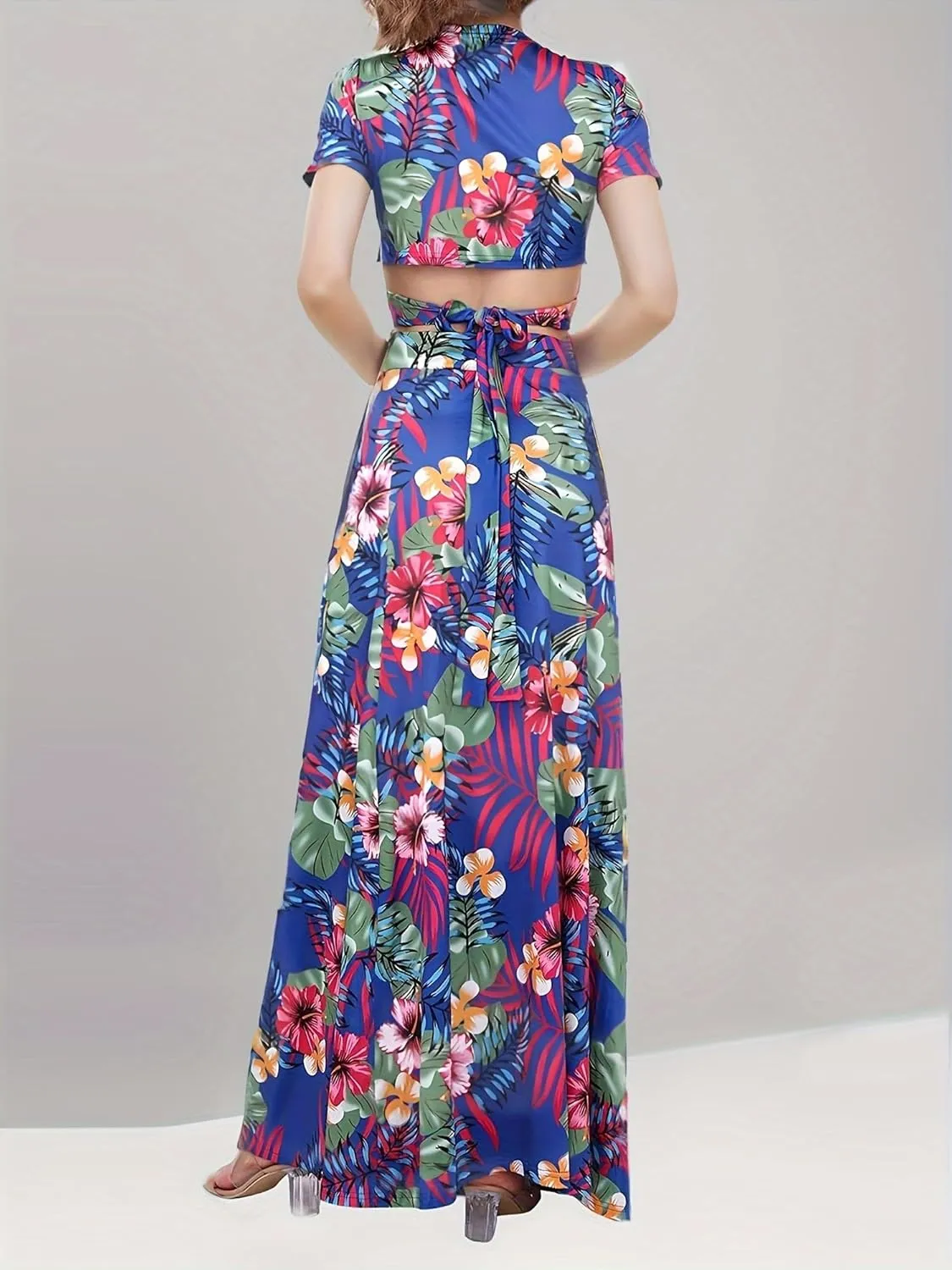 NASKY Exquisite Women's Long Maxi Skirt Sets in Mid - Length, Perfect for Ladies' Beach Getaways as Well as Daily Life