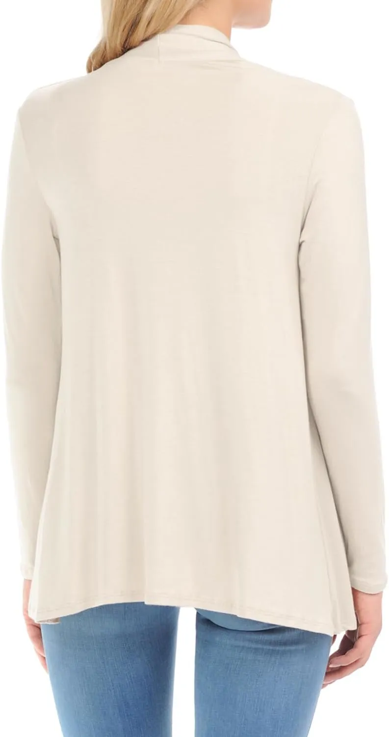 Pastel by Vivienne Women's Long Sleeve Jersey Cardigan