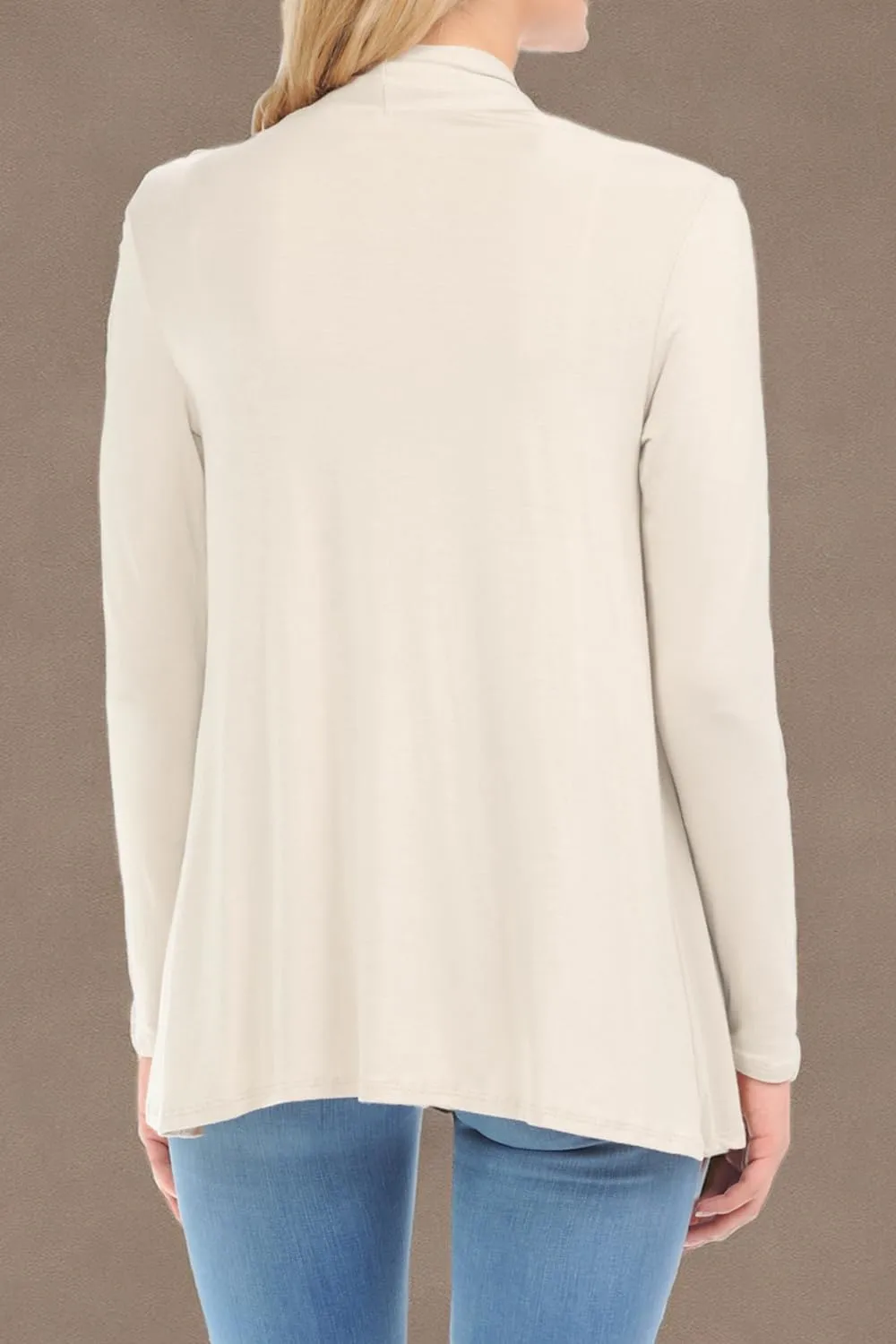 Pastel by Vivienne Women's Long Sleeve Jersey Cardigan