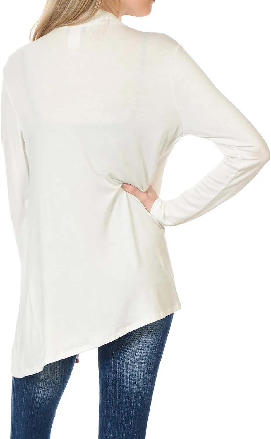 Pastel by Vivienne Women's Long Sleeve Jersey Cardigan