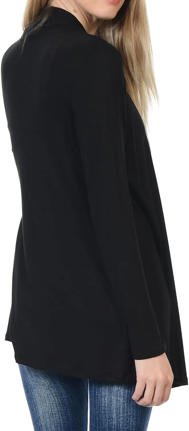 Pastel by Vivienne Women's Long Sleeve Jersey Cardigan