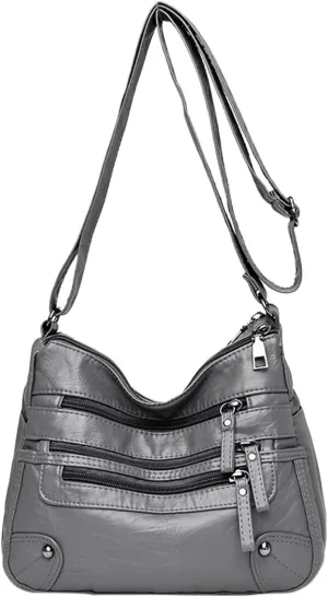 Puffer Tote Bag Soft Leather Shoulder Bags Layer Classic Crossbody Bag Luxury Designer Zipper Handbag And Purse