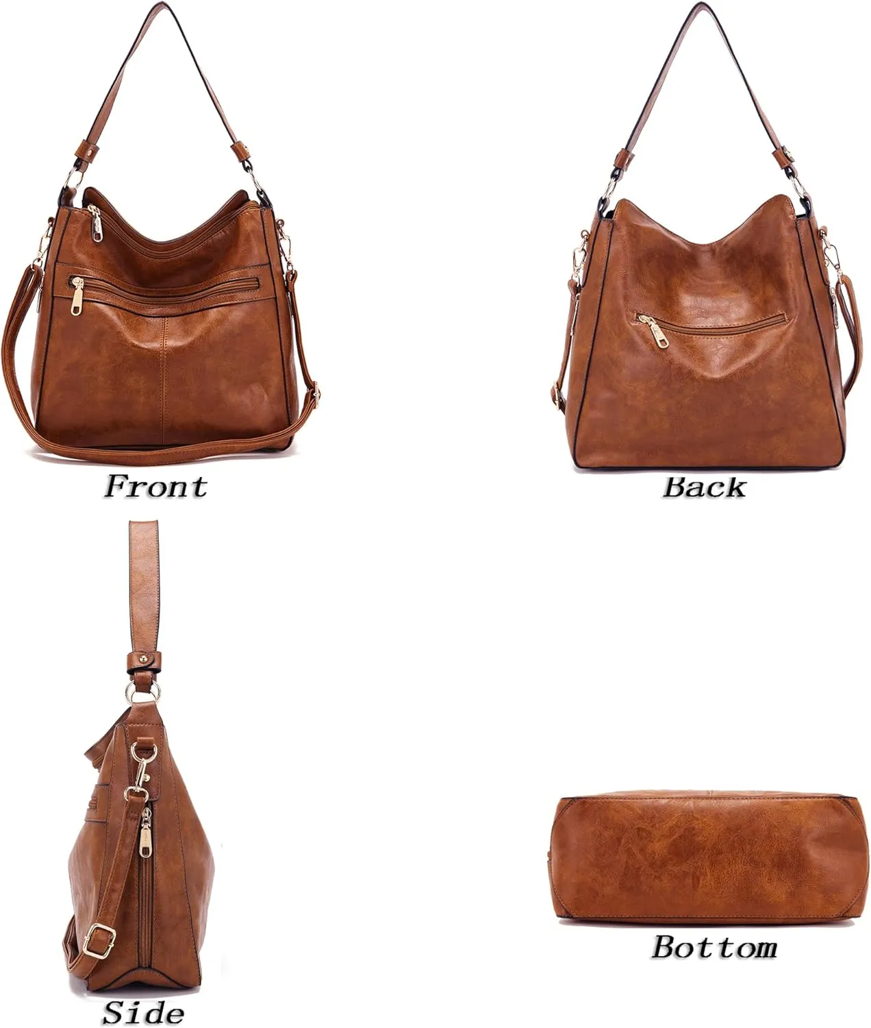 Purses For Women Handbags And Wallet Set Large Hobo Crossbody Bag Ladies Purse Totes 4 PCS