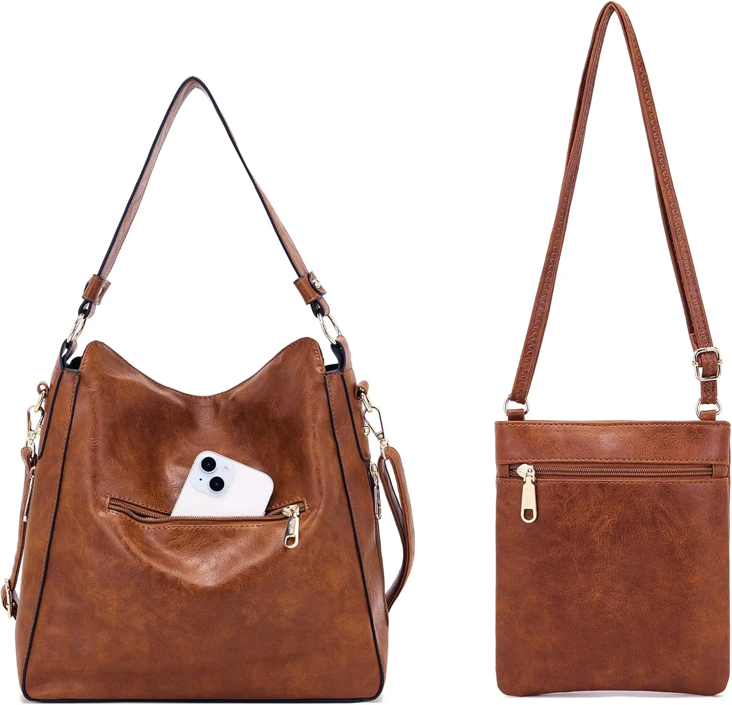 Purses For Women Handbags And Wallet Set Large Hobo Crossbody Bag Ladies Purse Totes 4 PCS