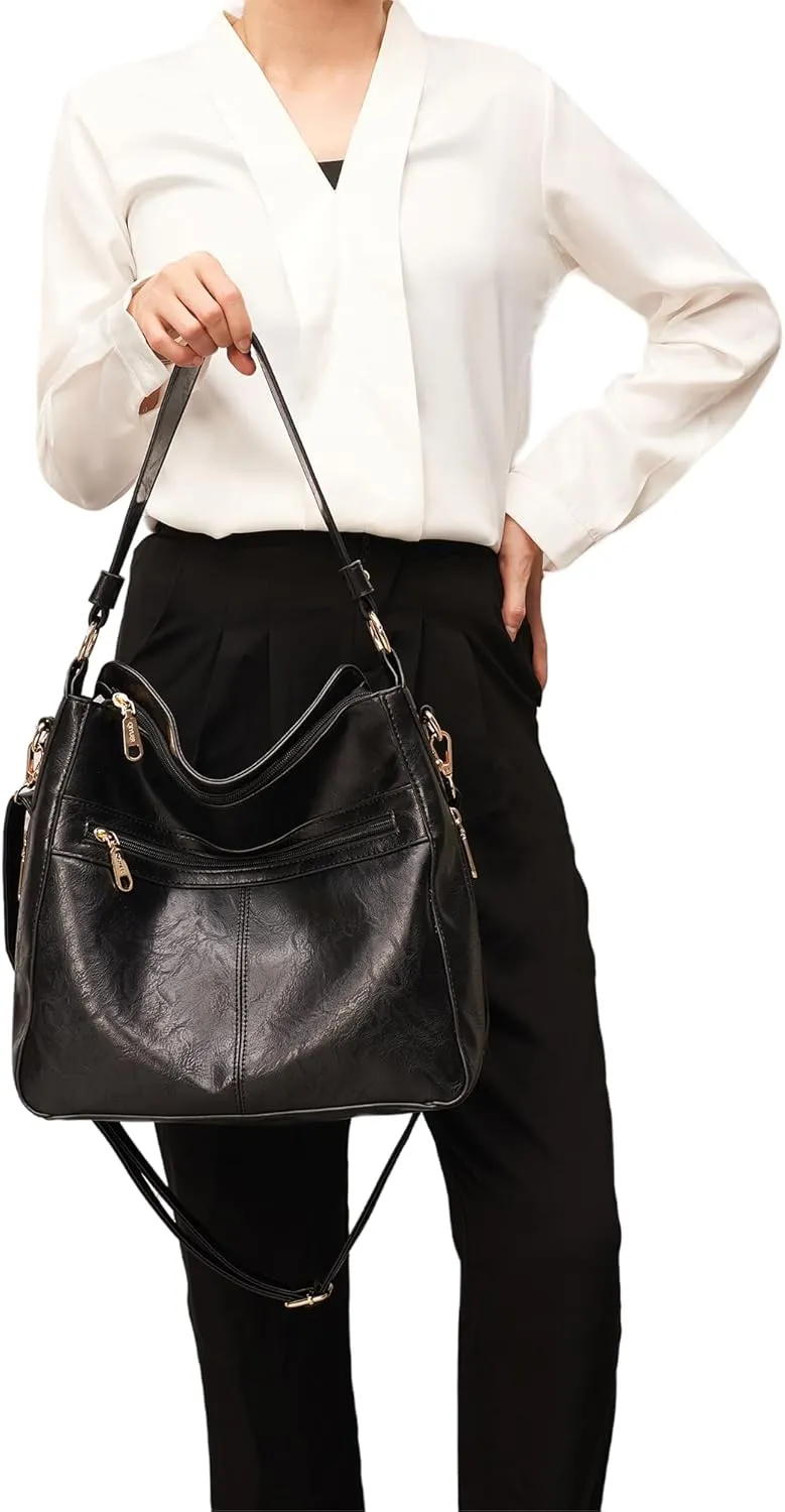 Purses For Women Handbags And Wallet Set Large Hobo Crossbody Bag Ladies Purse Totes 4 PCS