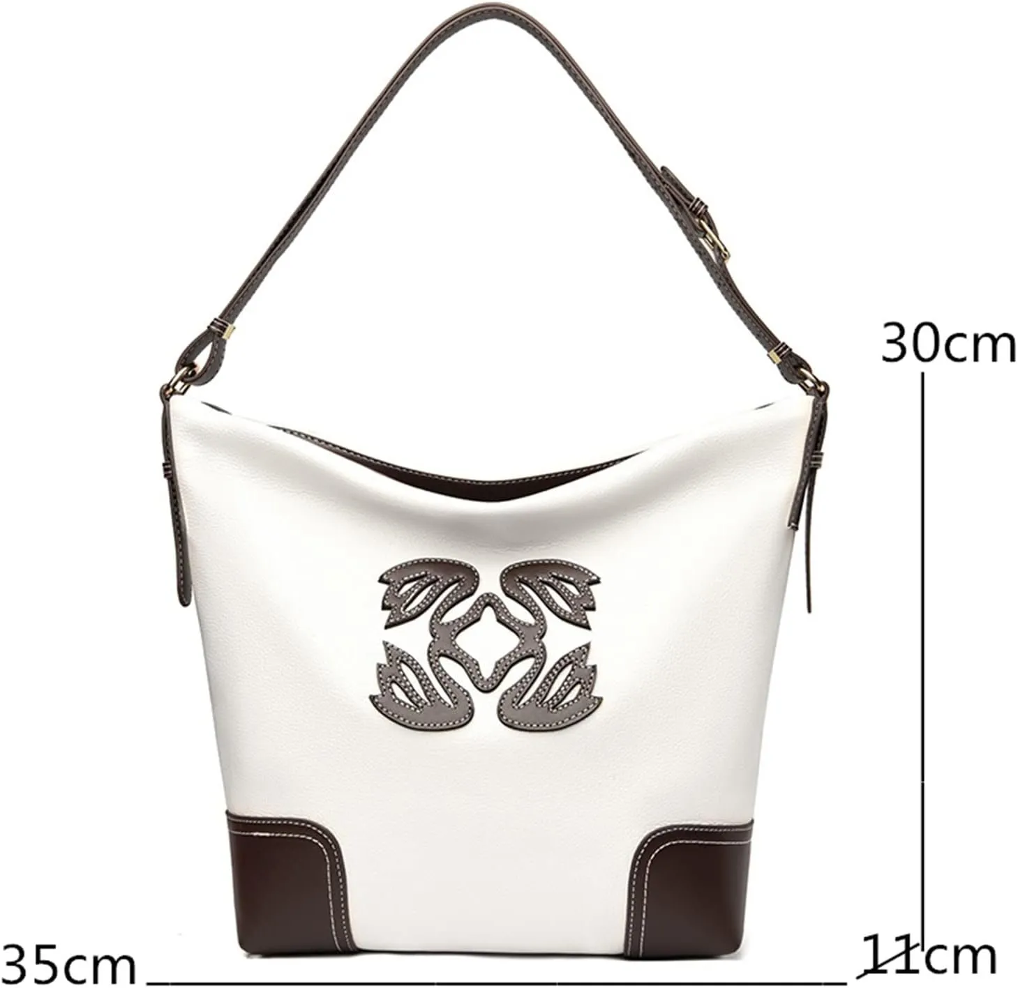 Quality Soft Leather Luxury Handbags For Women Bags Totes High Capacity Bucket Shoulder Bags Ladies Handbag