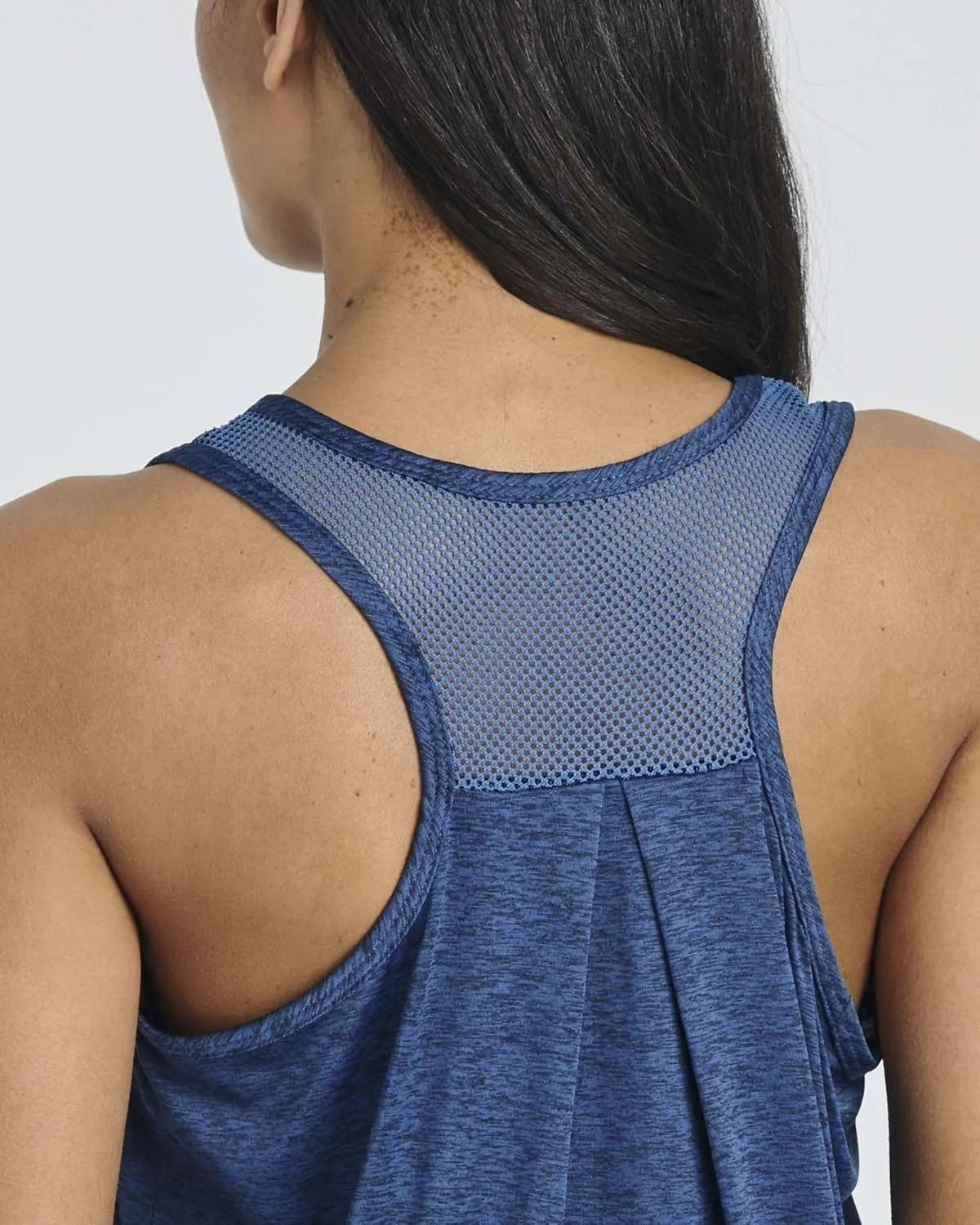 Real Essentials 5 Pack: Women's Racerback Workout Tank Top Mesh Back Dry-Fit Sleeveless Running Gym (Available in Plus Size)