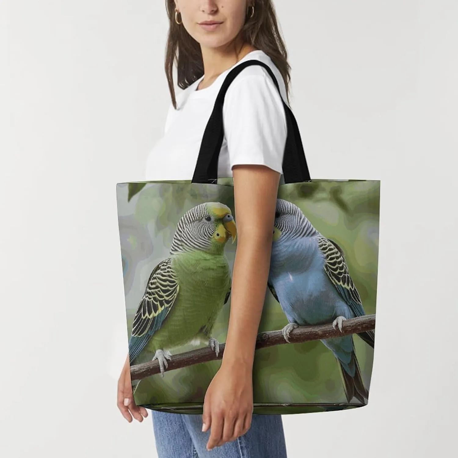 Real Image of Donkey Beach Bag Reusable Tote Bag Foldable Grocery Bags Women Shopping Bags for Daily Essentials