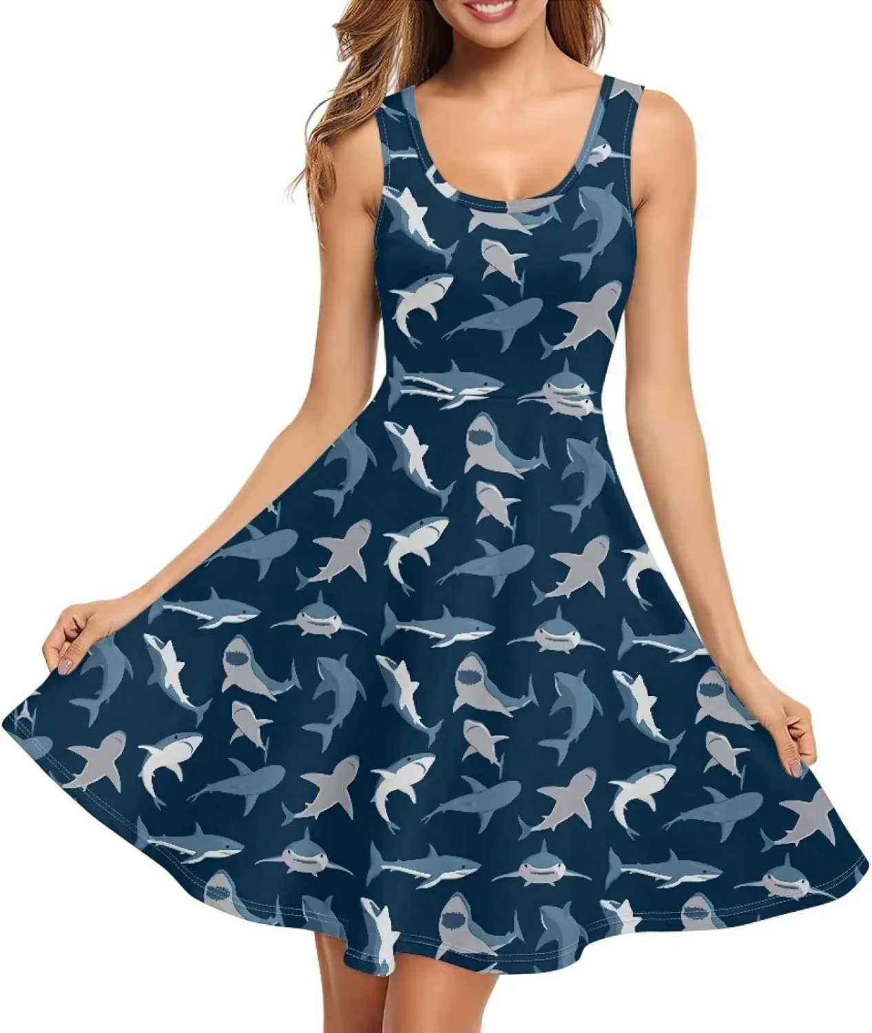 Renewold Women's Dresses Women's Casual Dresses Women's Swimsuits & Cover Ups Tank Top Dress