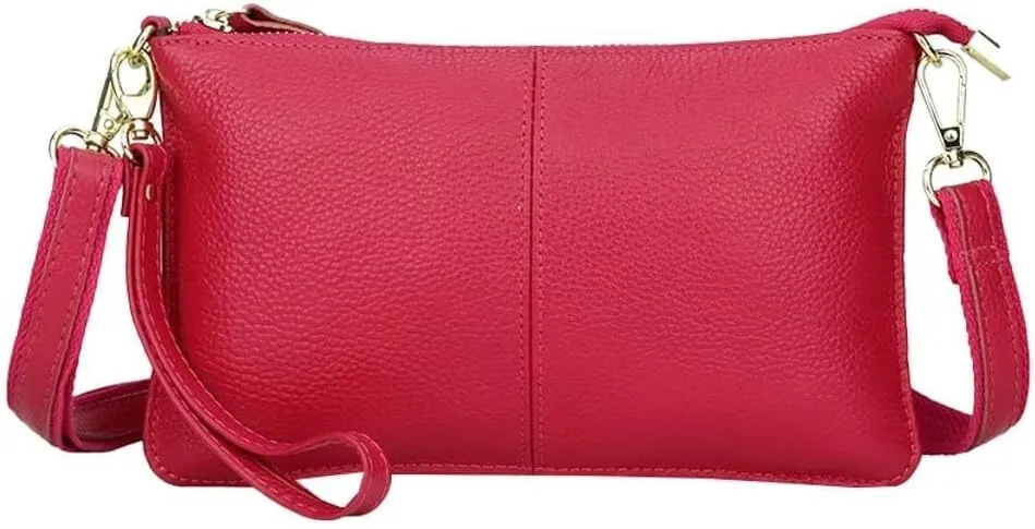 Retro Fashion PU Leather Shoulder & Crossbody Soft Hobo Totes Handbag for Women Purse with Zipper Satchel