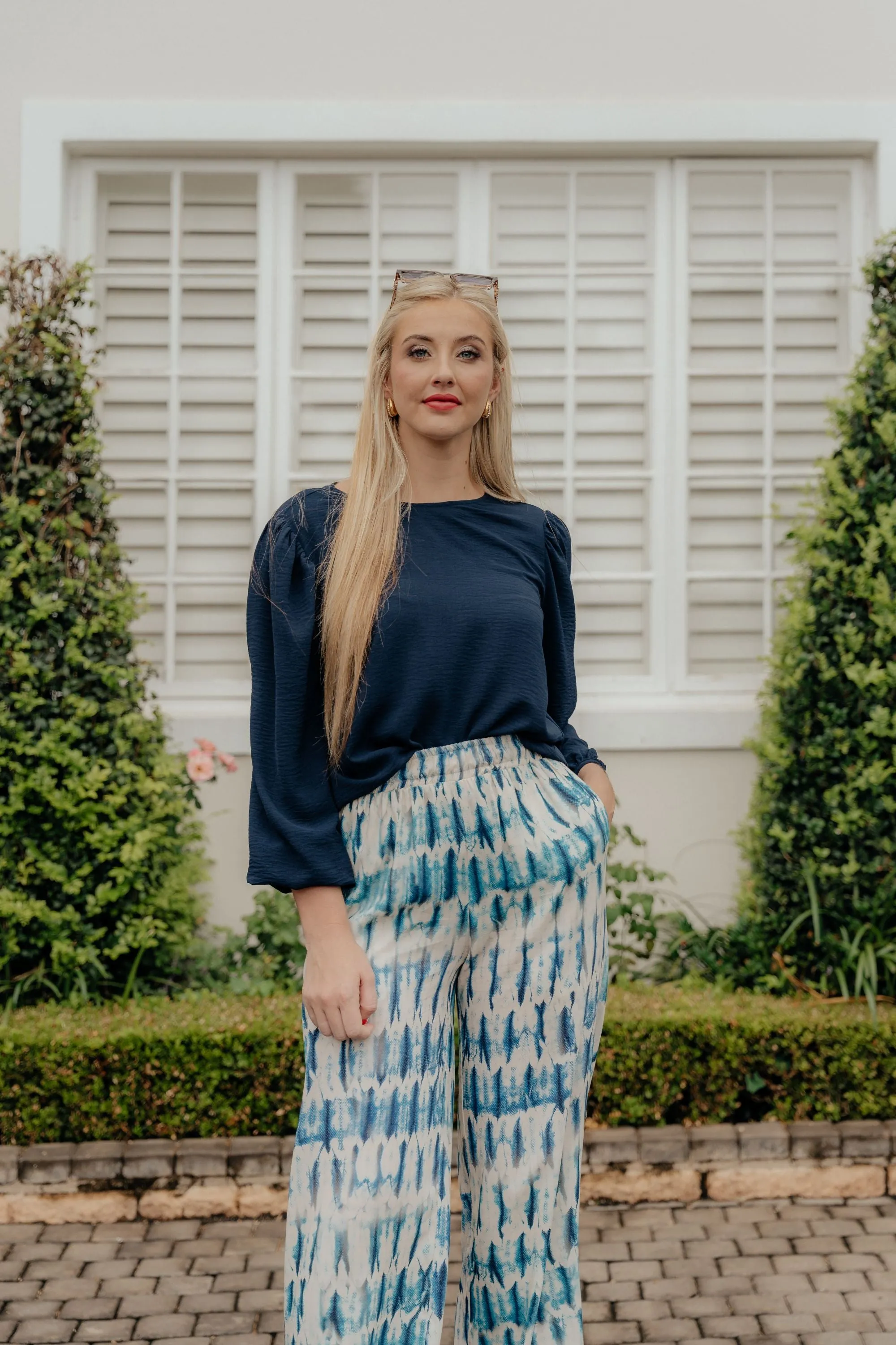 Riviera Pants Indigo Blue