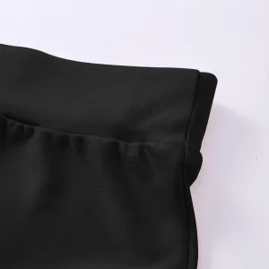 Ruffled Skirts for Women Lighweight High Waisted Dance Shorts Elastic Waist Casual Solid Color Comfort Trendy Clothings