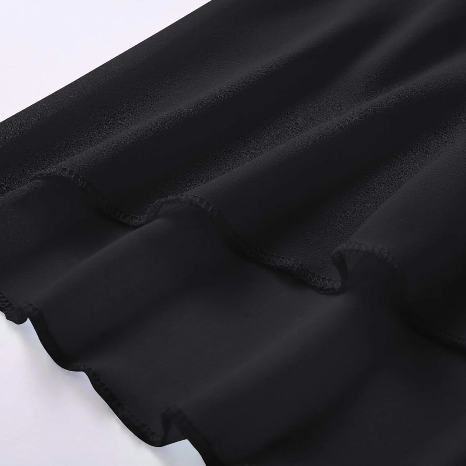 Ruffled Skirts for Women Lighweight High Waisted Dance Shorts Elastic Waist Casual Solid Color Comfort Trendy Clothings