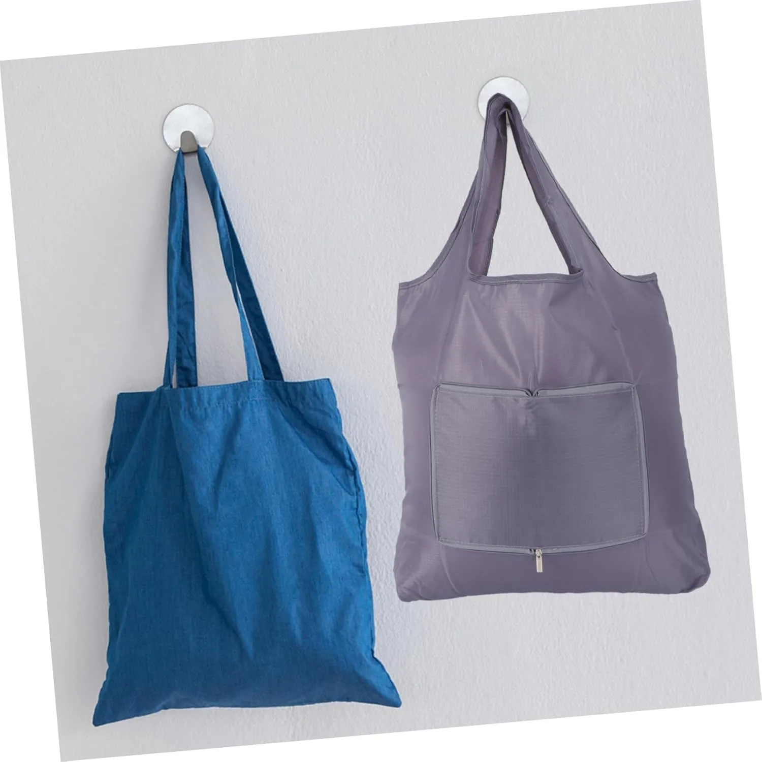 Shopping Bag Supermarket Storage Bags Plain Portable with Reusable Shopping Tote Bag Tote Pouch Cotton