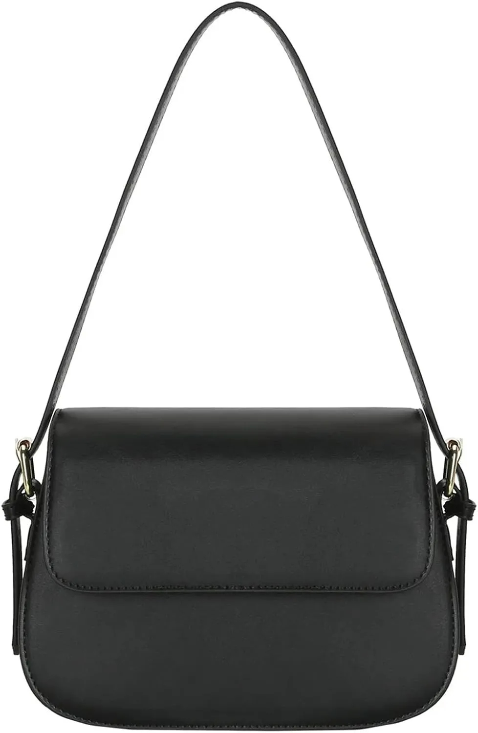 Simplicity Trendy Saddle Shoulder Bag Women PU Leather Crossbody Bag