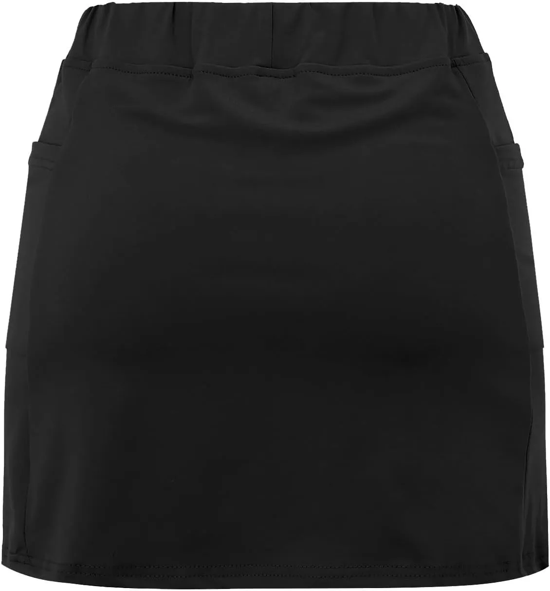 Skirts for Women Trendy Summer Long Athletic Dress for Women with Shorts Knee Length Running Shorts for Men 9 inch