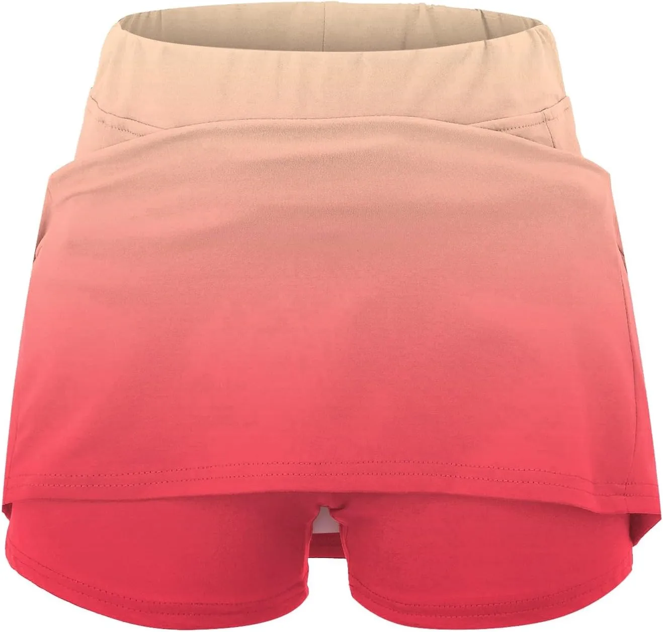 Skorts for Women with Pockets Summer 2025 Tummy Control Tennis Golf Skirt Plus Size Culottes High Waist Athletic