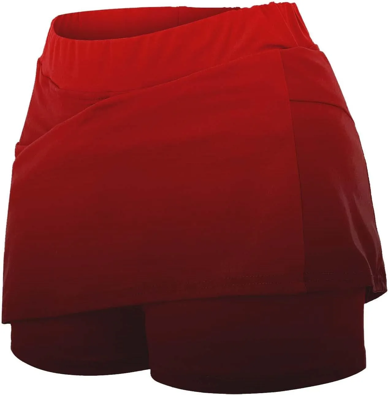 Skorts Skirts for Women Dressy High Waist Tummy Control Skirts Sports Workout Casual Loose Clothes with Pockets