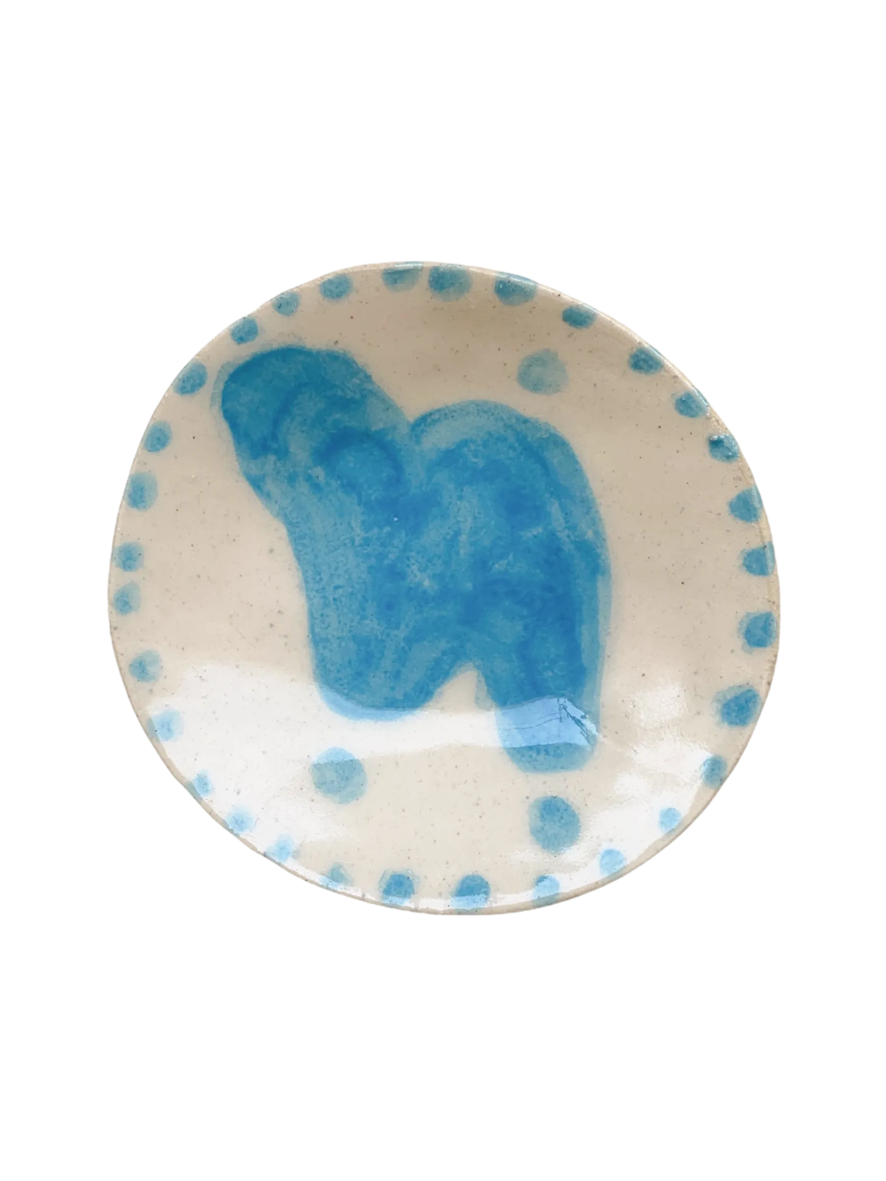 small painted plates