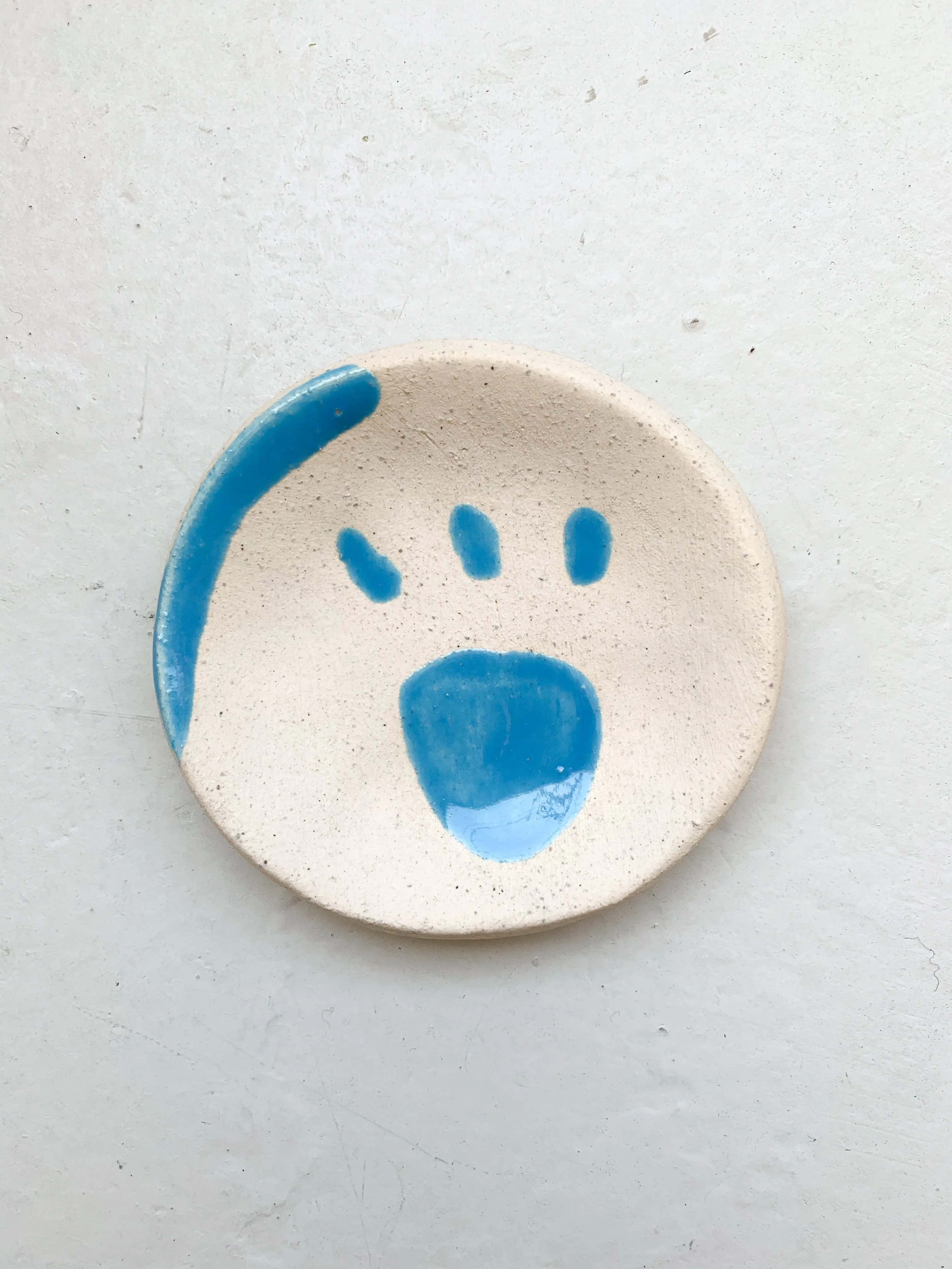 small painted plates