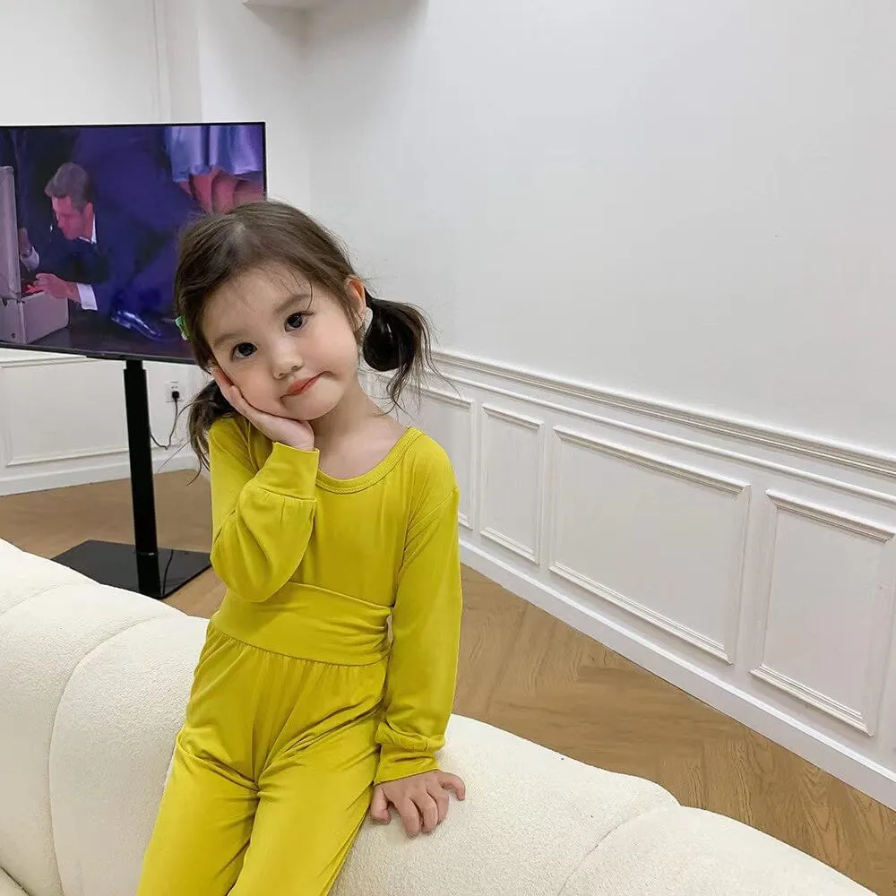 Solid Color High Waist Playset