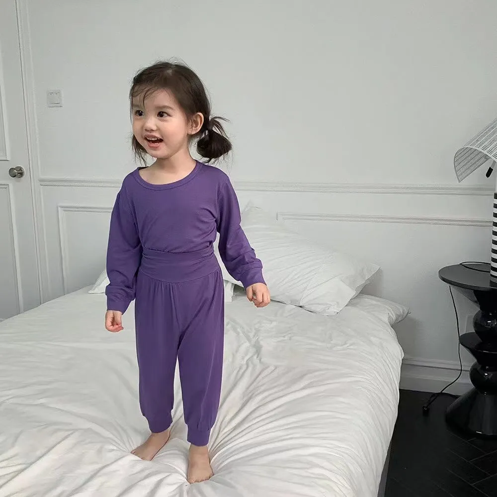 Solid Color High Waist Playset