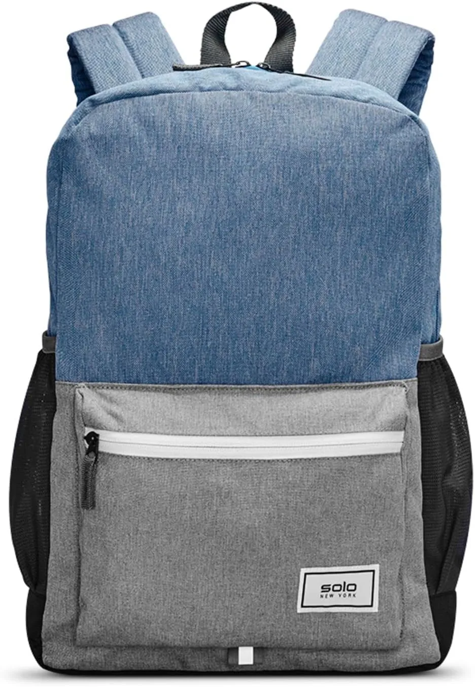 Solo New York Re:Port Laptop Backpack, Made from Recycled Materials, Out of the Blue, Fits Up to 15.6" Laptop