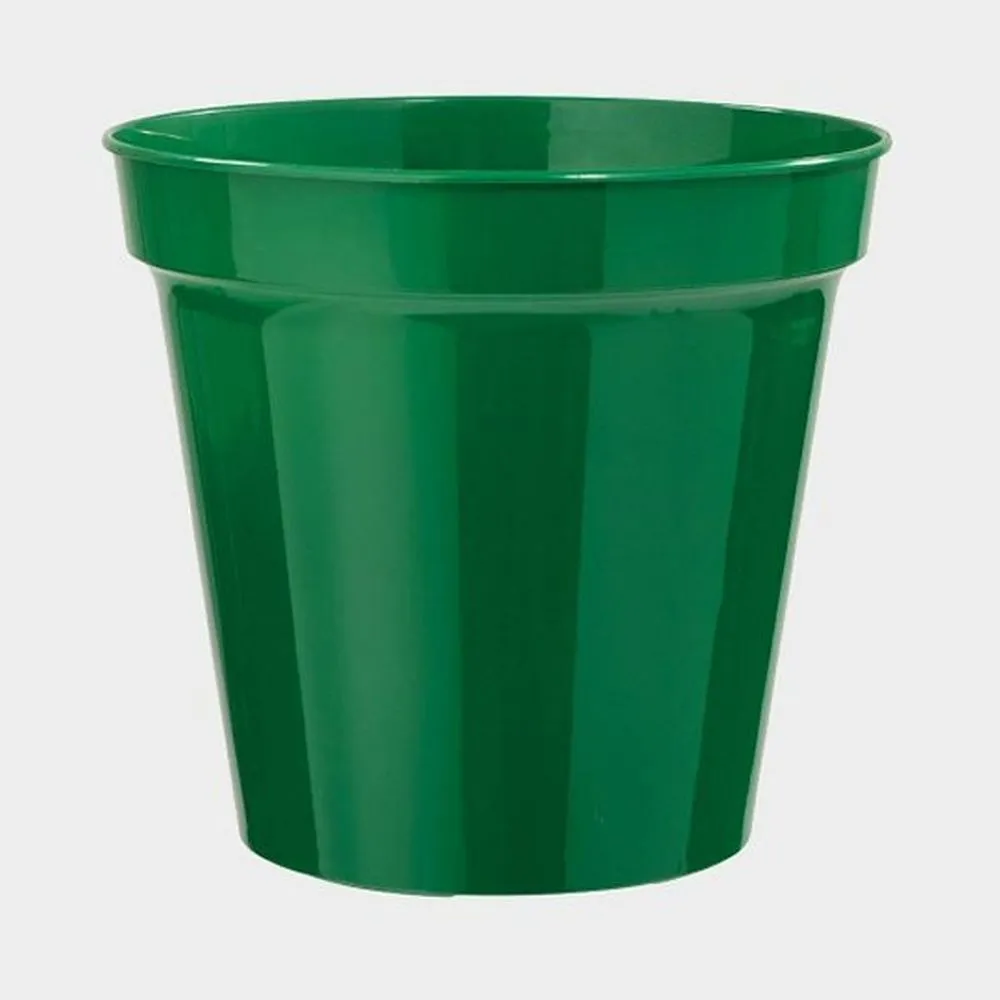 Stewarts 38cm Green Plastic Flower Pot