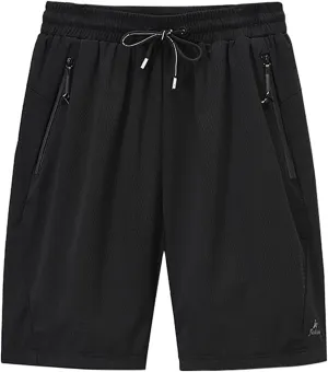 Straight Leg Scrub Shorts for Men Loose Gym Quick Dry Short Pants Summer Beach Slim Fit Trouser Fashion Pant