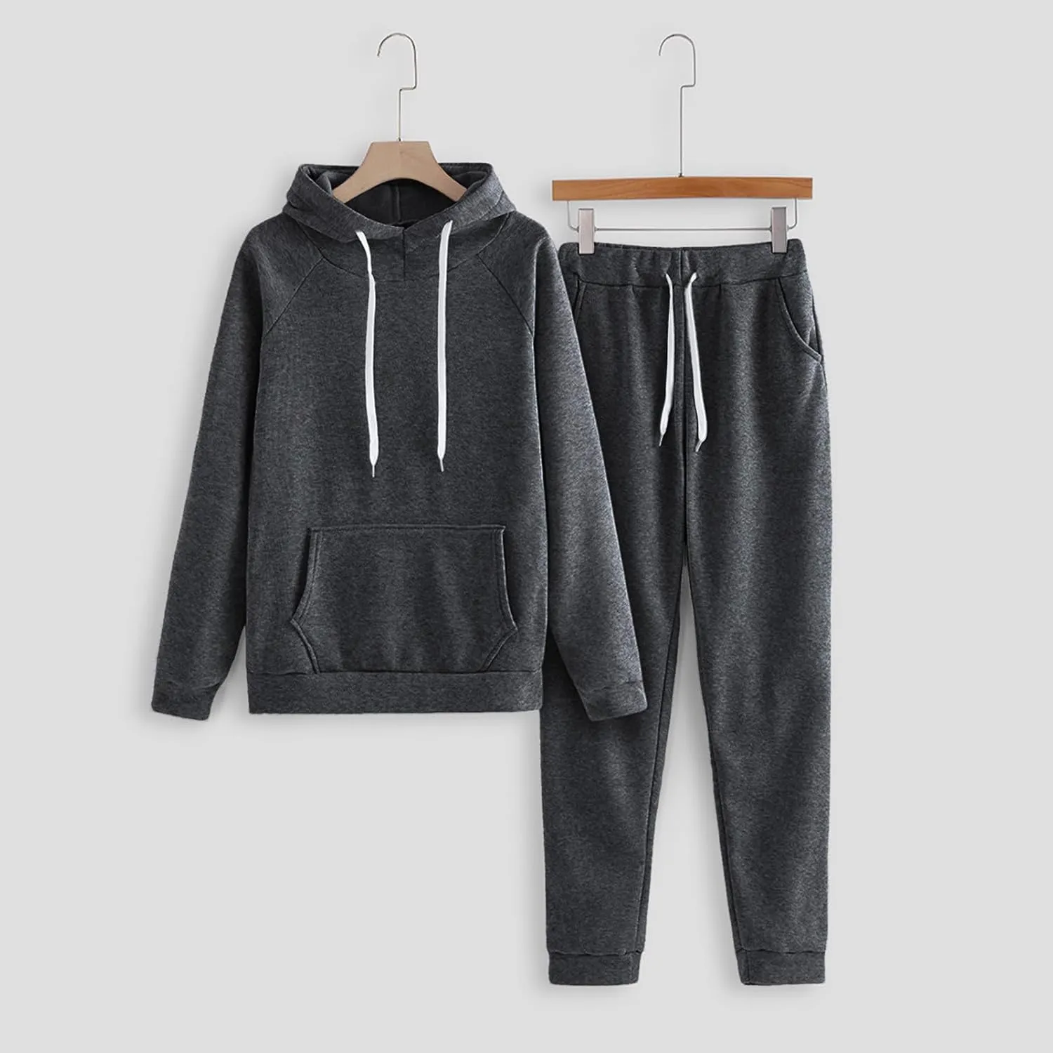 Sweatsuit for Women 2 Piece Long Sleeve Crewneck Oversized Loungewear Jogger Sweatsuit Sets Sets