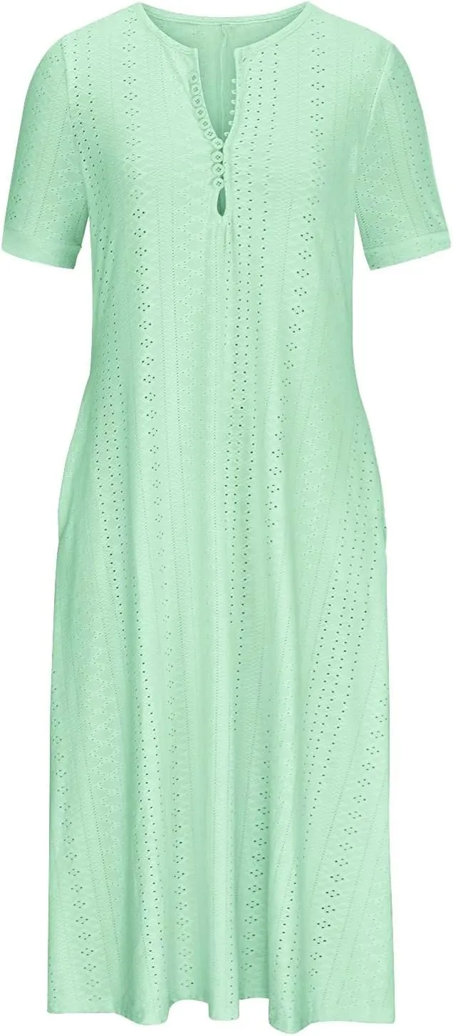 Tie Shoulder Mini Dress for Women Bow Square Neck Babydoll Ruffle Short Dress Summer Boho Flowy Sleeveless Sundress