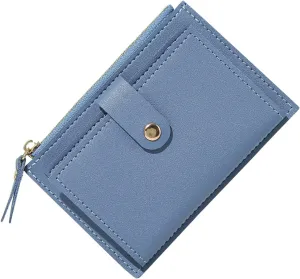 Tote Bag For Women Ladies Zip Purse Card Slot Wallet Leather Mini Small Card Purses Wallets For Shopping Travel Essential E