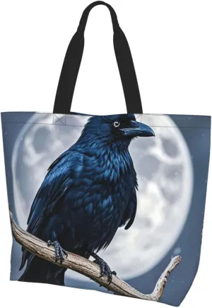 Tote Bag for Women Northern Lights Grocery Bag Foldable Shopping Bags Reusable Large Tote Bag