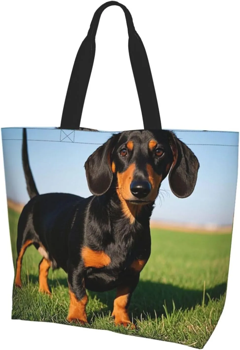 Tote Bag for Women Northern Lights Grocery Bag Foldable Shopping Bags Reusable Large Tote Bag