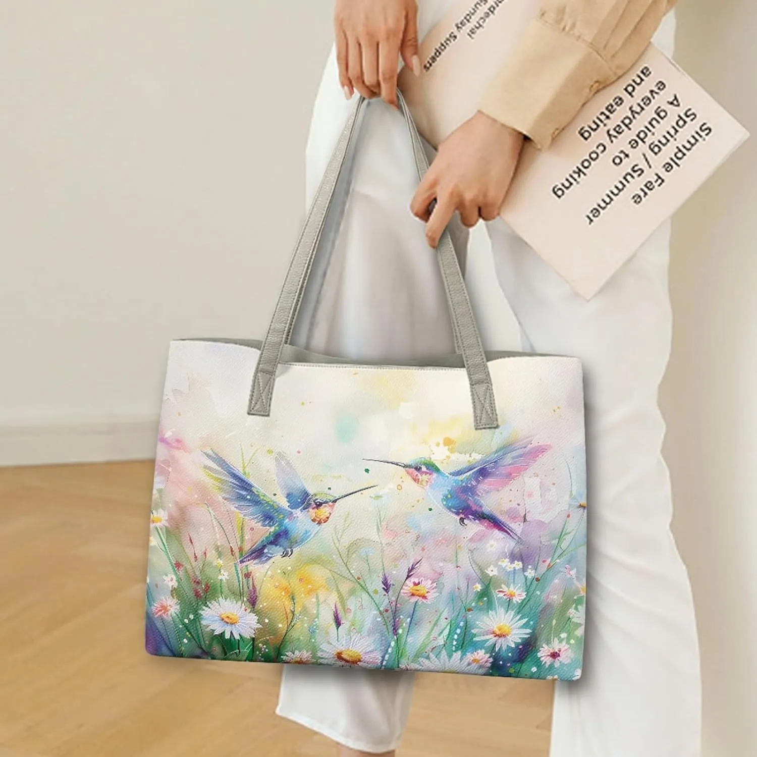 Tote Bags for Women Butterfly Shoulder Hobo Fashion Shopping Tote Bag Women's purse handbags Large Travel Totes