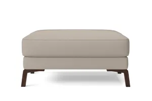 Turin Ottoman Sand Leather