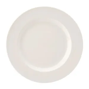 Utopia Pure White Wide Rim Plates 250mm (Pack of 24)