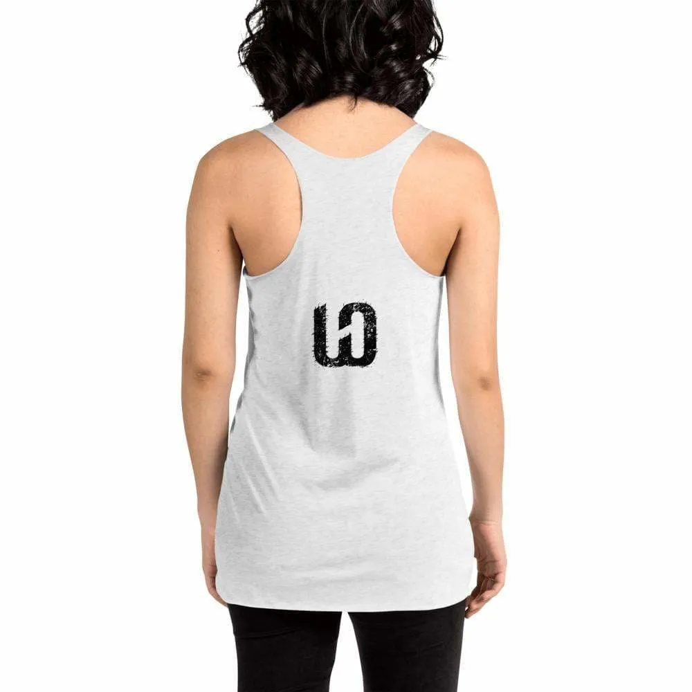 WOD Obsessed Pain Face Women's Racerback Tank