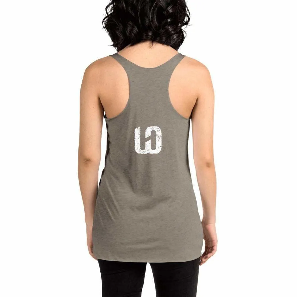 WOD Obsessed Pain Face Women's Racerback Tank
