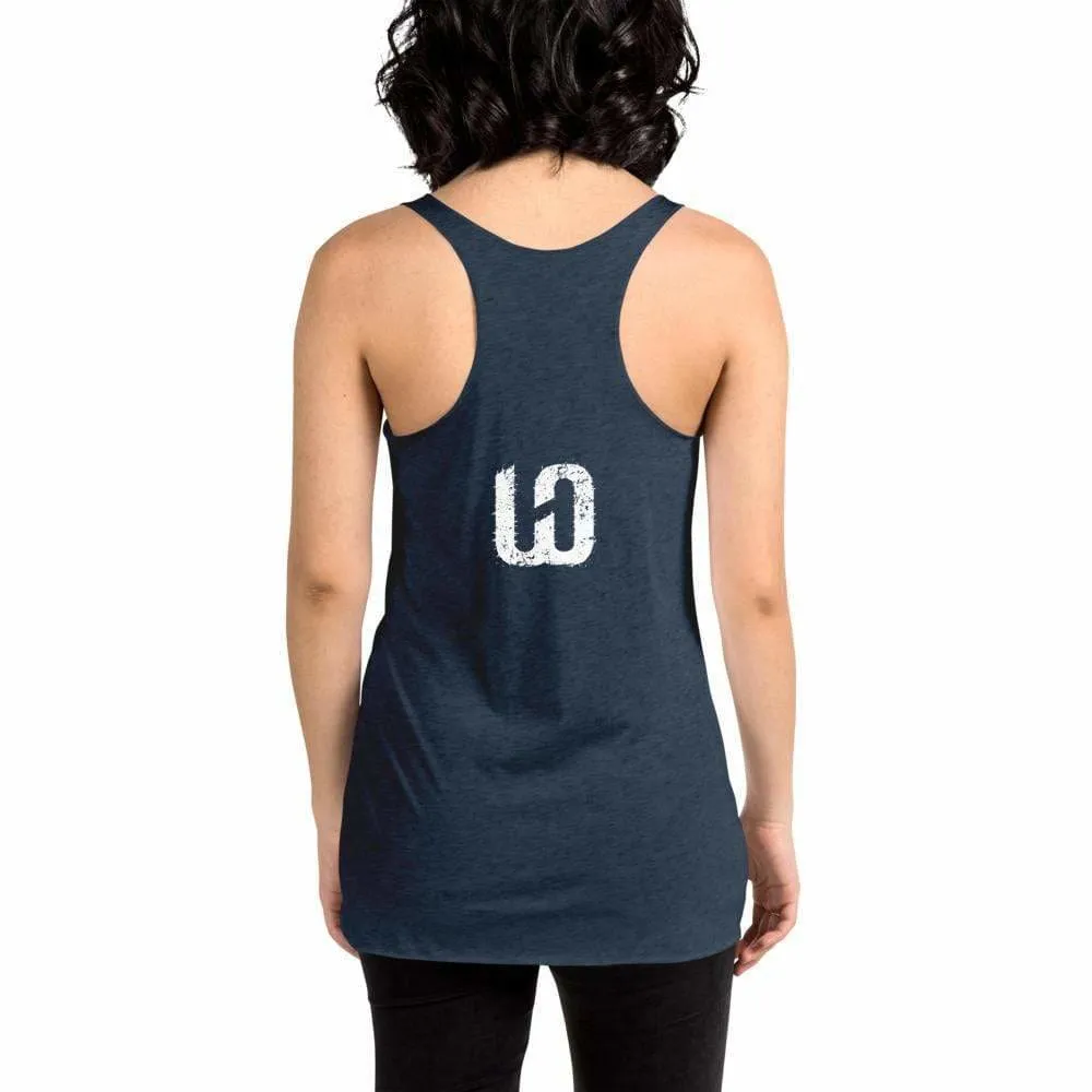 WOD Obsessed Pain Face Women's Racerback Tank