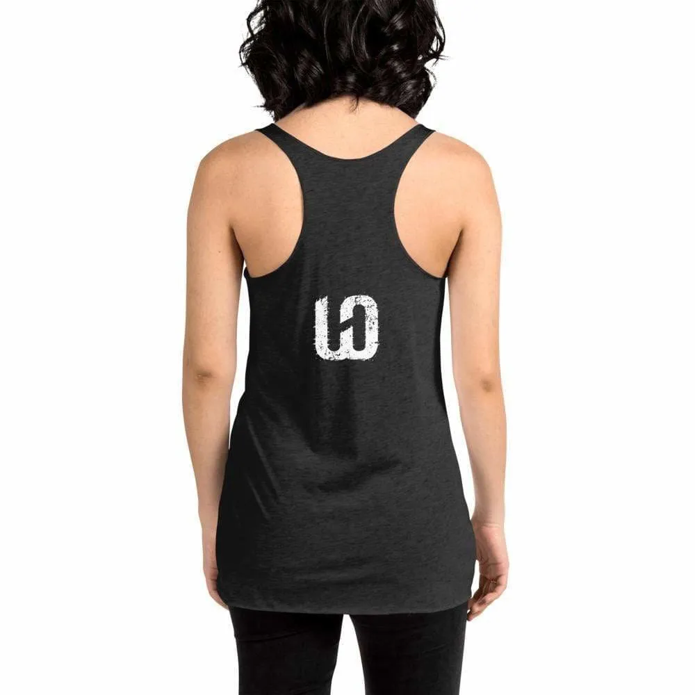 WOD Obsessed Pain Face Women's Racerback Tank