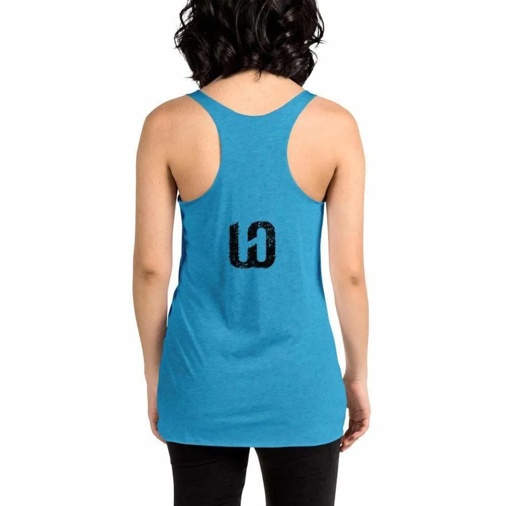WOD Obsessed Pain Face Women's Racerback Tank